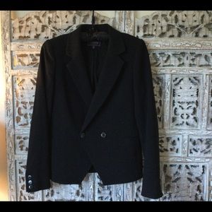 Buckley Tailors JCrew UK black double-breasted blazer
